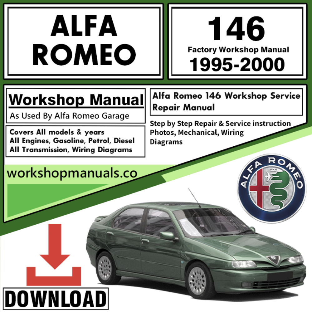 Alfa Romeo 146 Workshop Repair Manual PDF Download