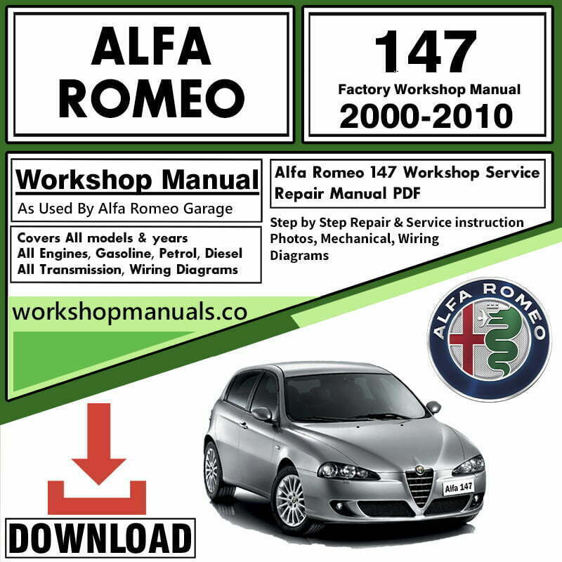 Alfa Romeo 147 Work Repair Manual