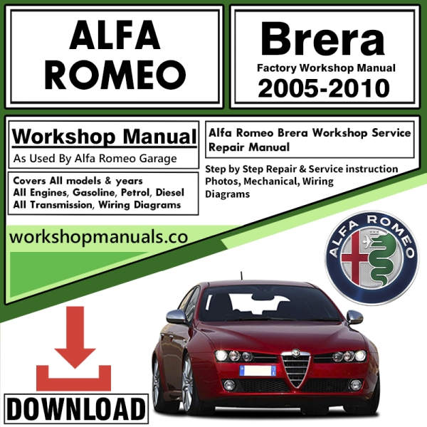 Alfa Romeo Brera Workshop Repair Manual Download