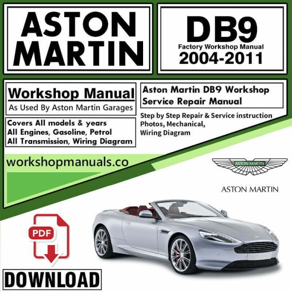 Aston Martin DB9 Workshop Repair Manual Download