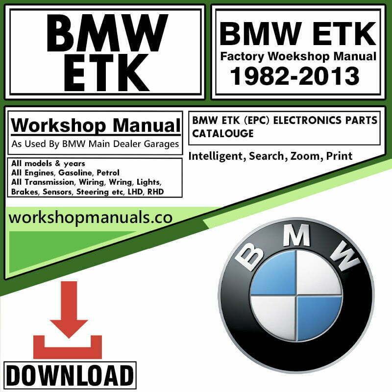 BMW ETK EPC Manual Electronic Parts Catalogue Download