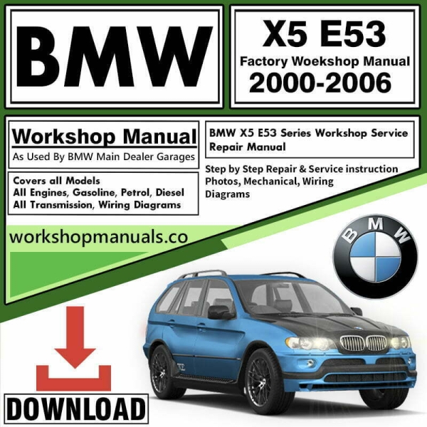BMW X5 E53 Workshop Service Repair Manual Download