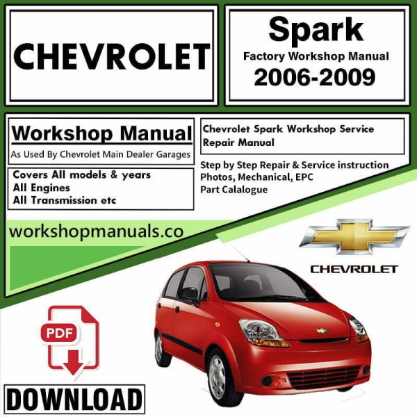 Chevrolet Spark Workshop Repair Manual