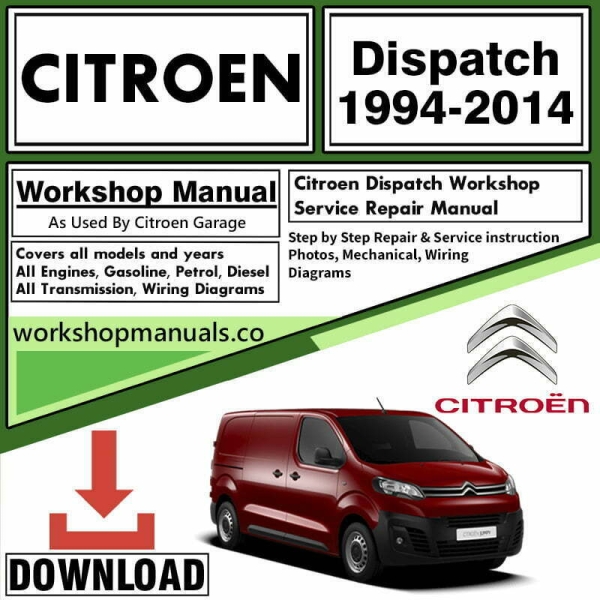 Citroen Dispatch Manual Download