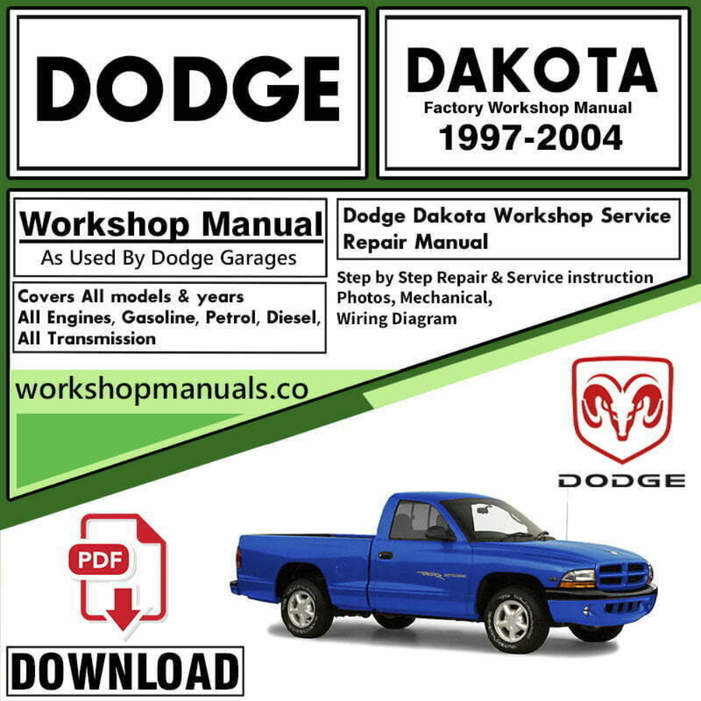 Daihatsu Dakota Workshop Repair Manual