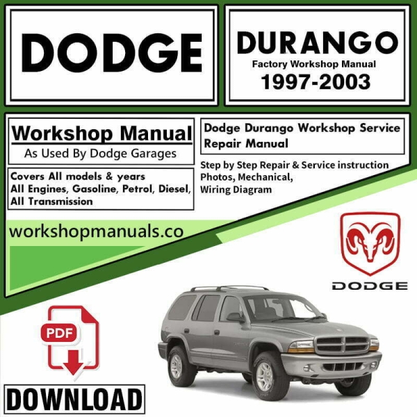 Daihatsu Durango Workshop Repair Manual