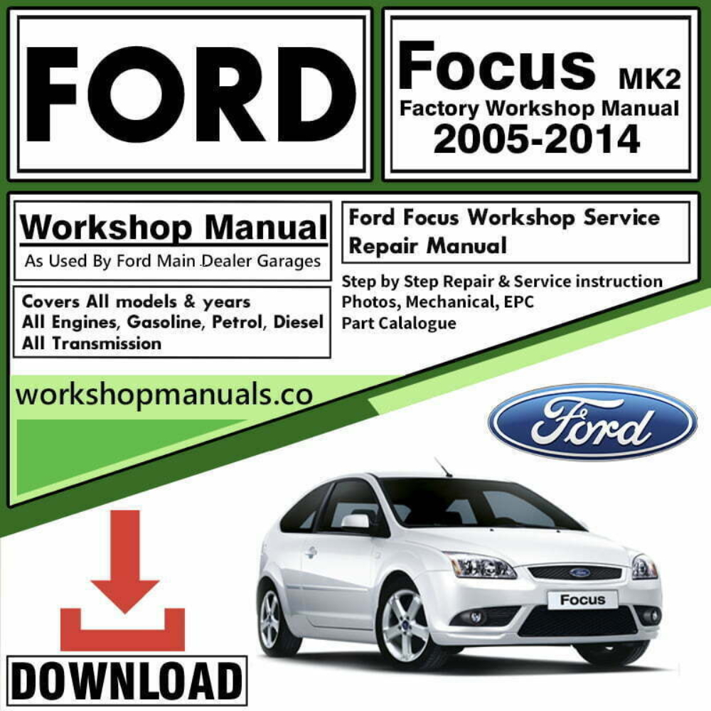 Ford Focus Workshop Repair Manual Download