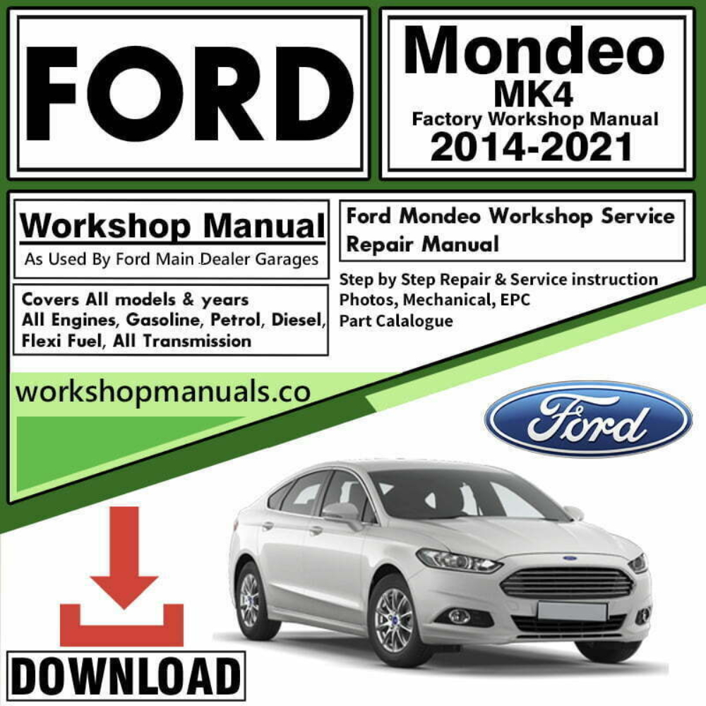 Ford Mondeo Workshop Repair Manual
