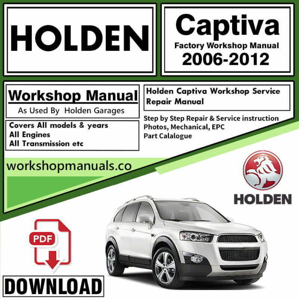 Holden Captiva Workshop Repair Manual