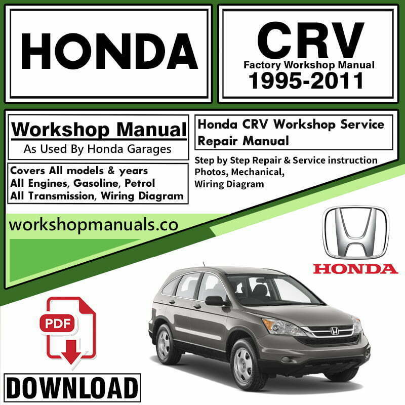 Honda CRV Workshop Repair Manual PDF Download