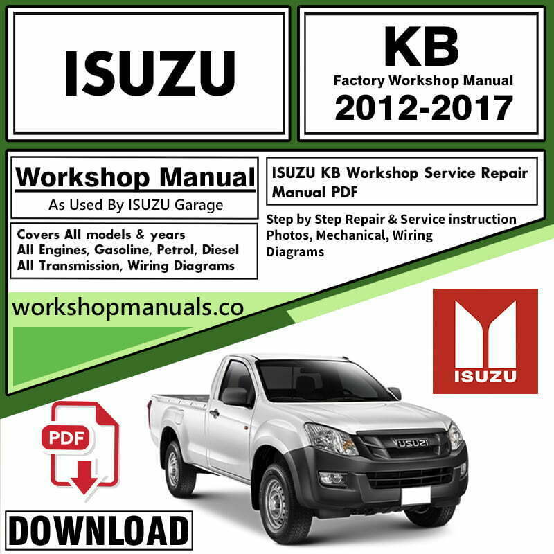 ISUZU KB Workshop Repair Manual