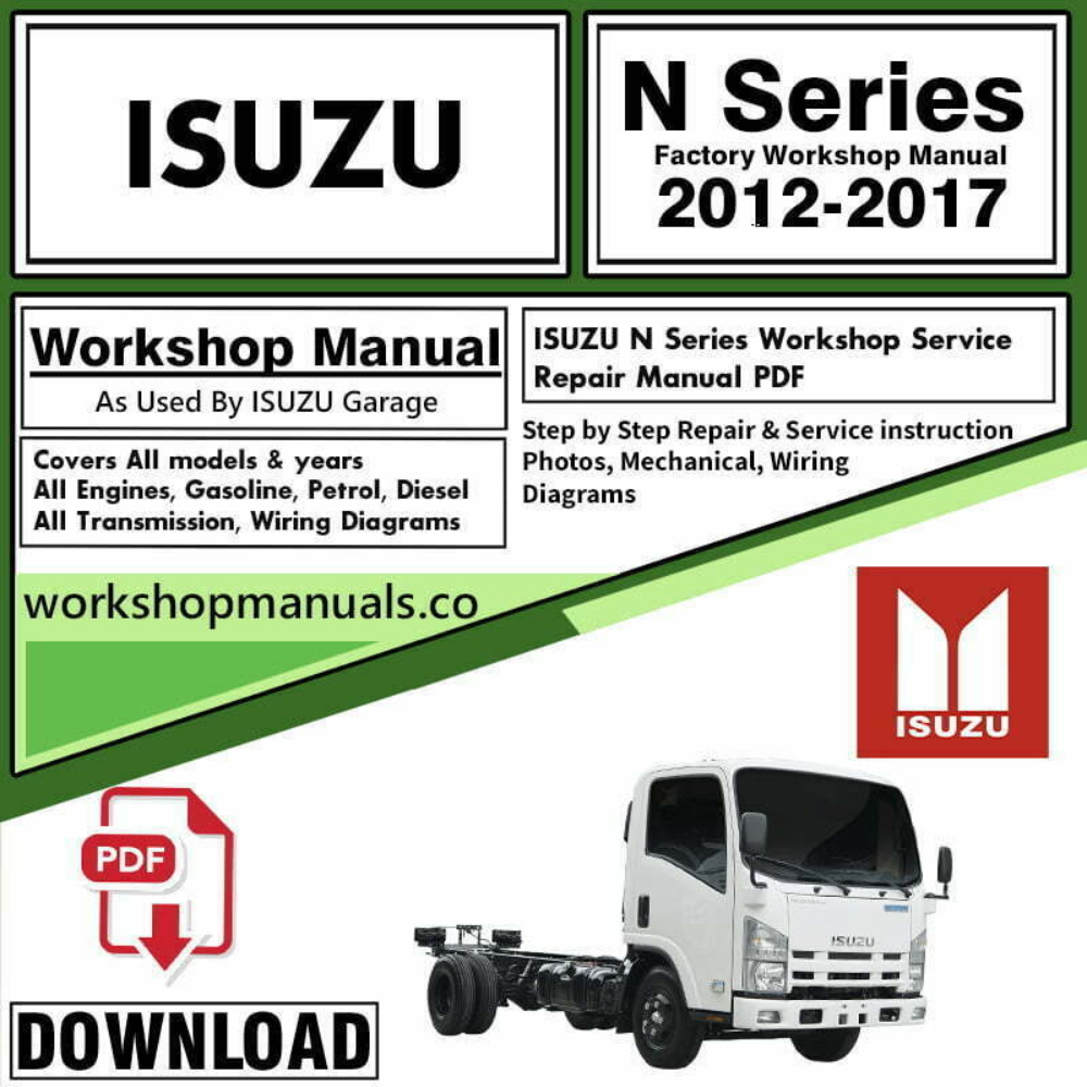 ISUZU N Series Workshop Repair Manual