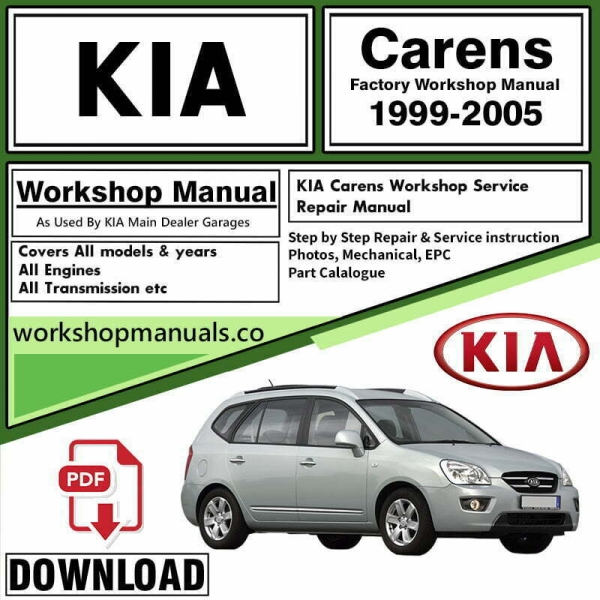 KIA Carens Workshop Repair Manual