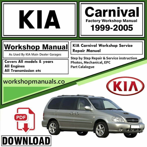 KIA Carnival Workshop Repair Manual