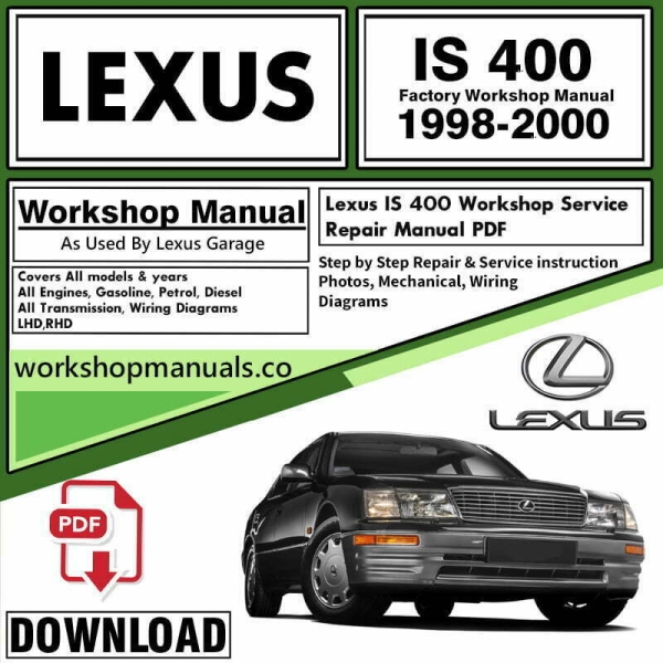 Lexus LS 400 Workshop Repair Manual Download