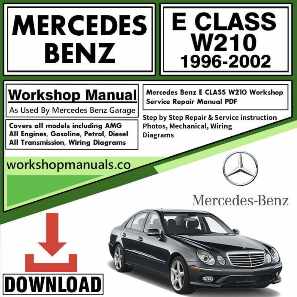 Mercedes E Class W210 Workshop Repair Manual Download