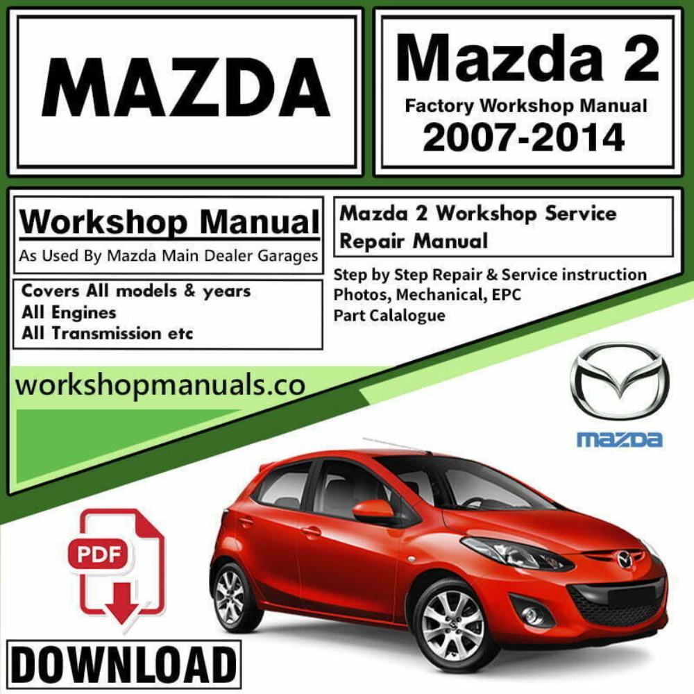 Mazda 2 Workshop Repair Manual