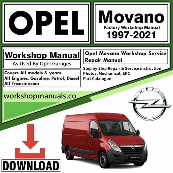 Opel Movano Manual Download