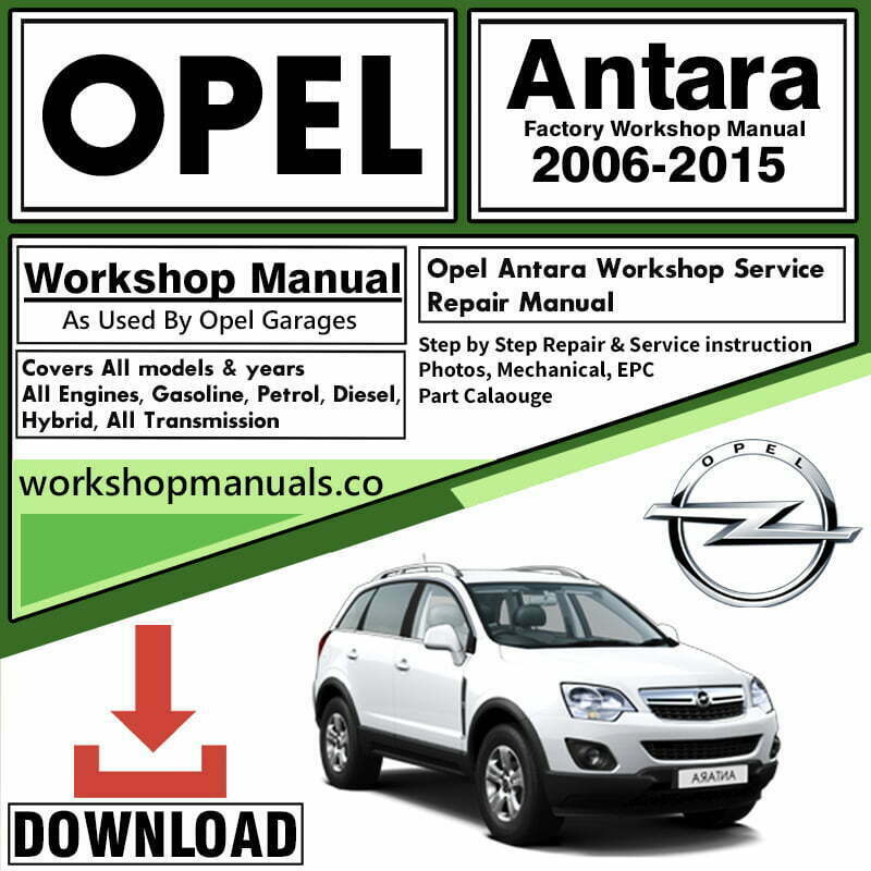 Opel Antara Manual Download