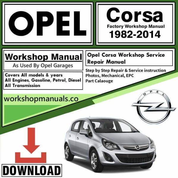 Opel Corsa Manual Download