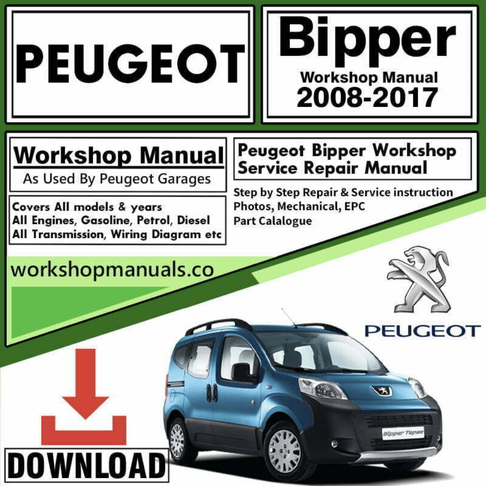 Peugeot Bipper Manual Download