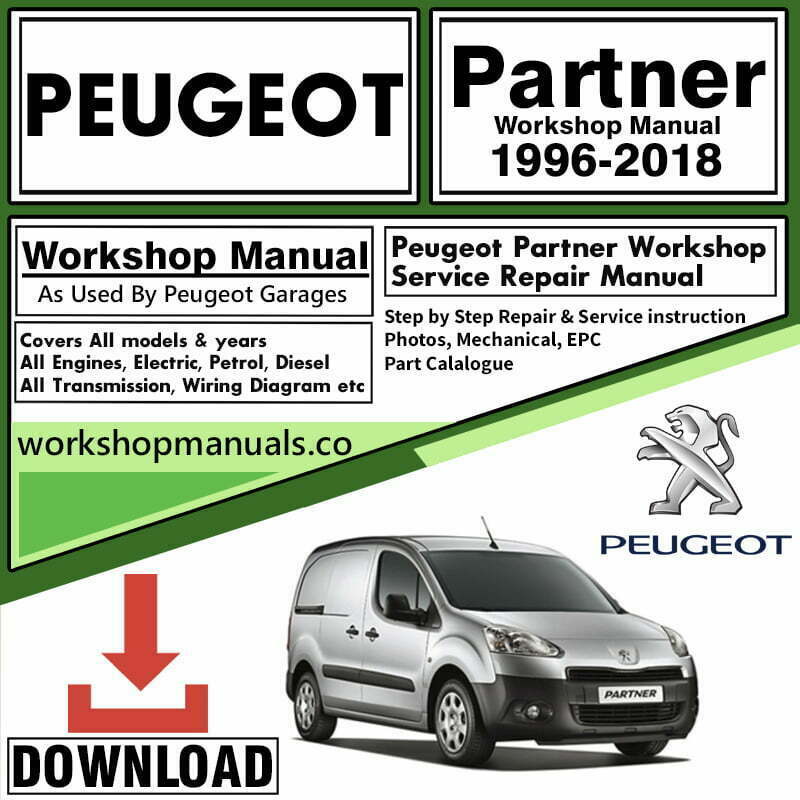 Service Workshop Manual & Repair PEUGEOT PARTNER II TEPEE 2008-2012DOWNLOAD 