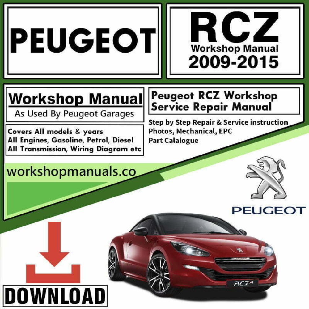 Peugeot RCZ Manual Download