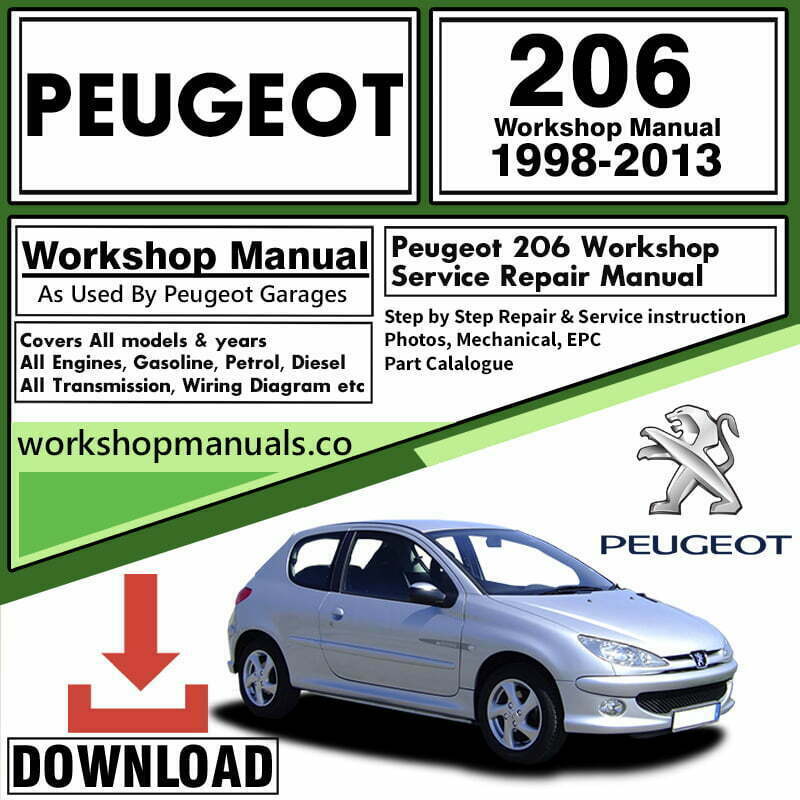 Peugeot 206 Workshop Repair Manual Download