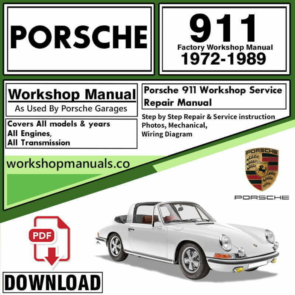 Porsche 911 Workshop Repair Manual