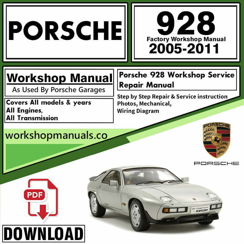Porsche 928 Workshop Repair Manual