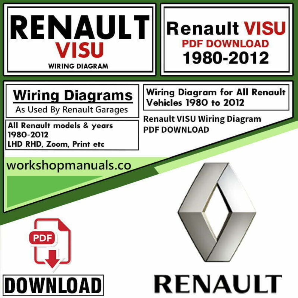 Renault VISU Manual Wiring Diagrams Download