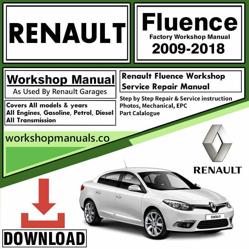 Renault Fluence Workshop Repair Manual Download