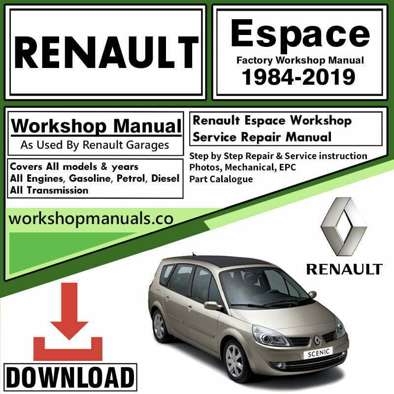 Renault Espace Workshop Repair Manual Download