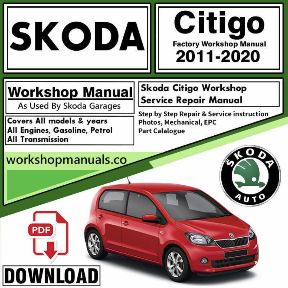 Skoda Citigo Workshop Repair Manual Download