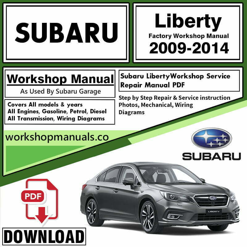 Subaru Liberty Workshop Repair Manual