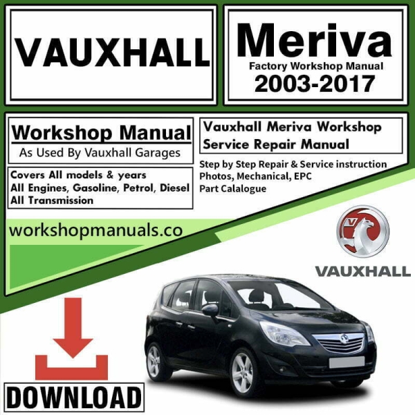 Vauxhall Meriva Repair Manual Download