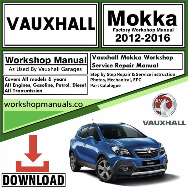 Vauxhall Mokka Manual Download