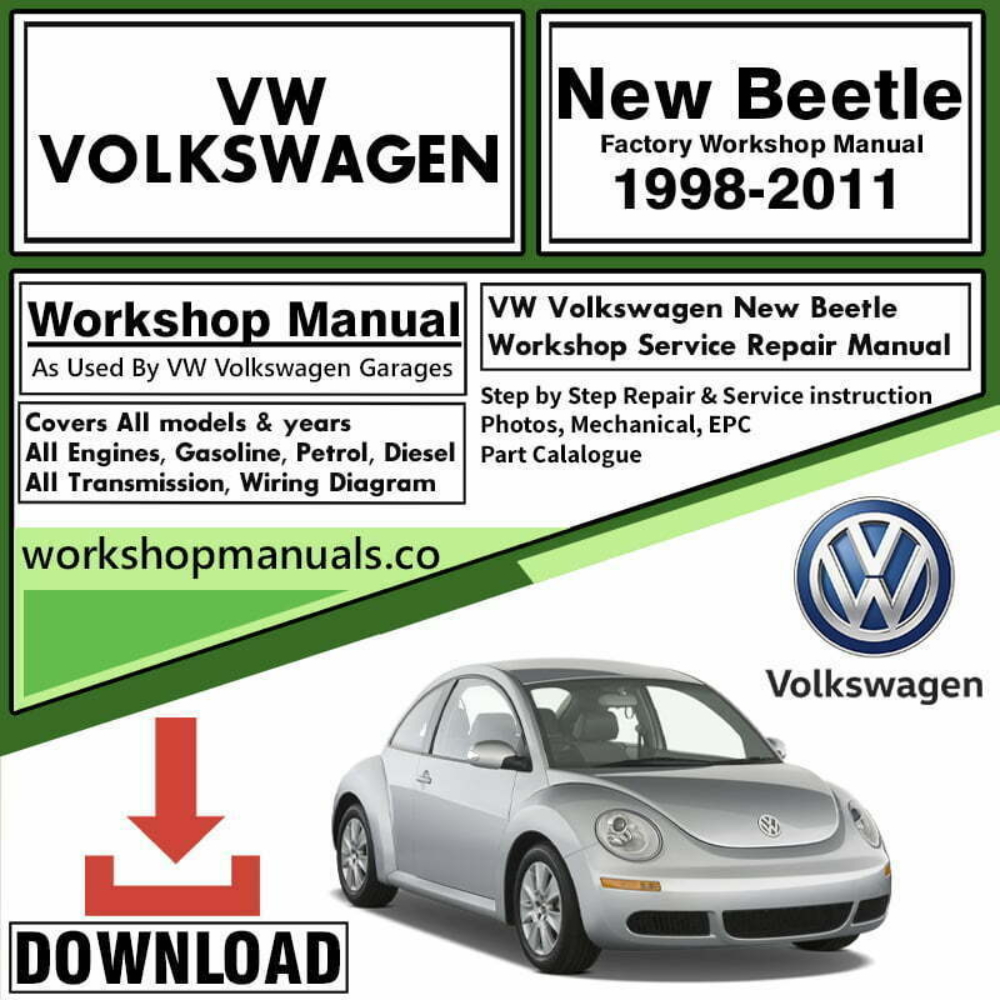 Volkswagen New Beetle Workshop Repair Manual Download