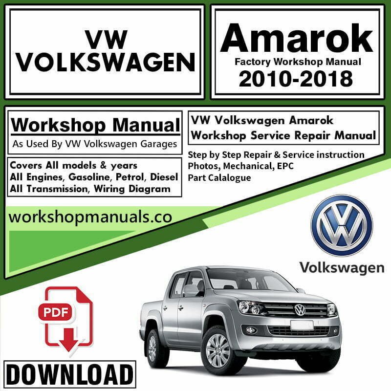 Volkswagen Amarok Workshop Service Repair Manual – EPC – Wiring Diagrams
