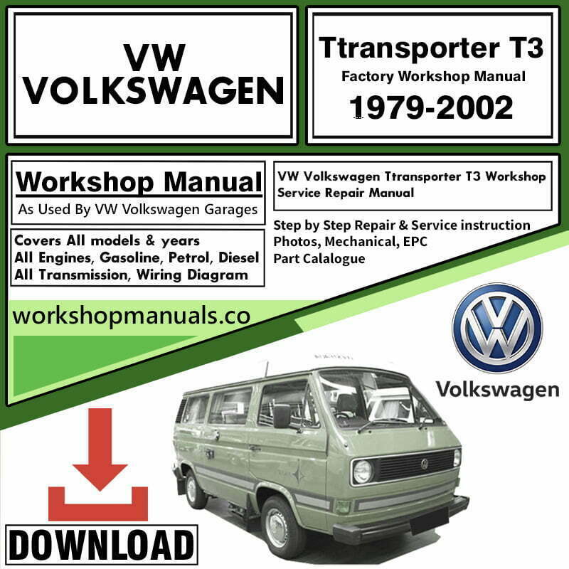 VW Volkswagon T3 Manual Transporter Download