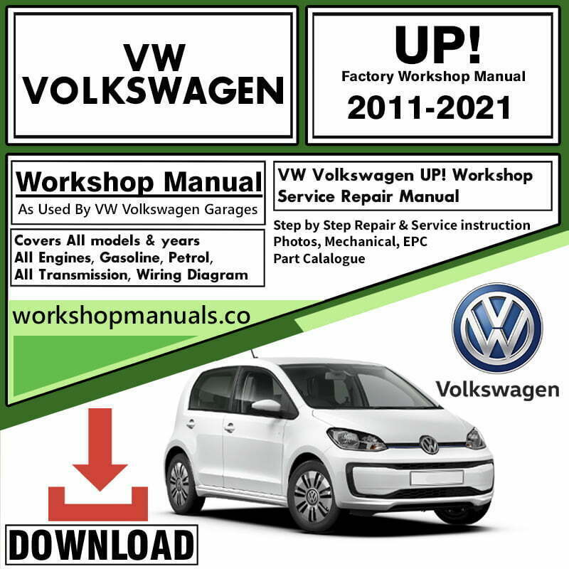 Volkswagen UP! Workshop Repair Manual Download
