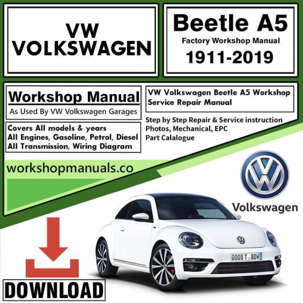 VW Volkswagon Beetle A5 Manual Download