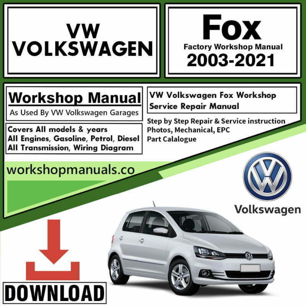 Volkswagen FOX Workshop Service Repair Manual
