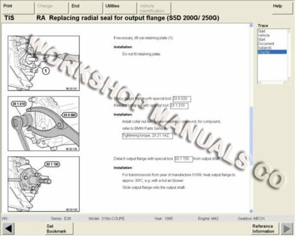 BMW X3 Workshop Repair Manual Download
