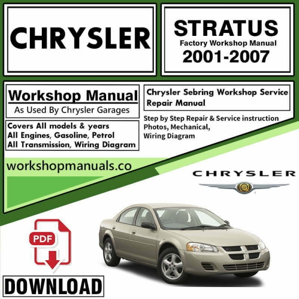 Chrysler Stratus Workshop Repair Manual
