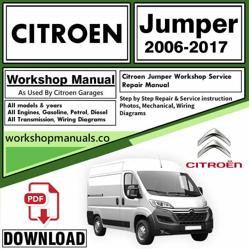 Citroen Jumper Workshop Repair Manual PDF Download