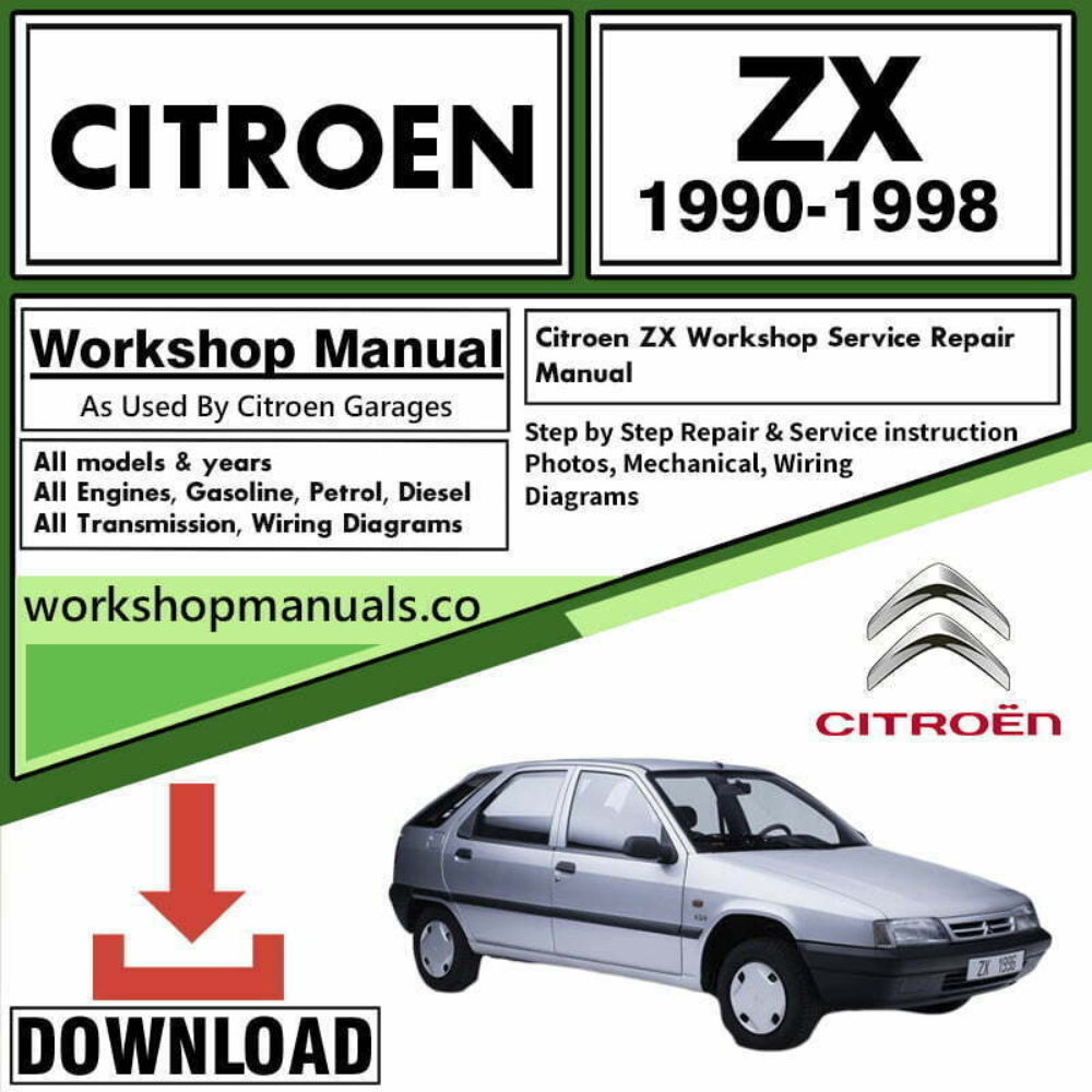 Citroen ZX Workshop Repair Manual Download