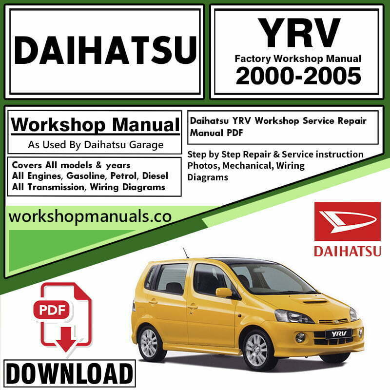 Daihatsu YRV Workshop Repair Manual