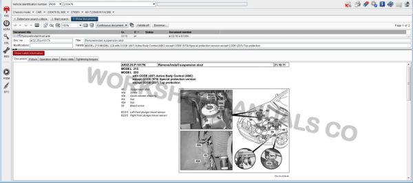 Mercedes GL Class Workshop Repair Manual Download