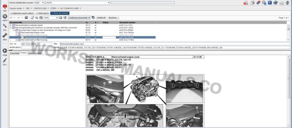 Mercedes C219 CLS Class Workshop Repair Manual Download